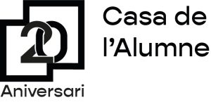 Logo 20 aniversari Casa de l'Alumne UPV