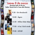 Peliculas Dia Mujer Casa del Alumno