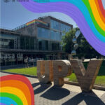 View of the building with the UPV View of the building with the UPV