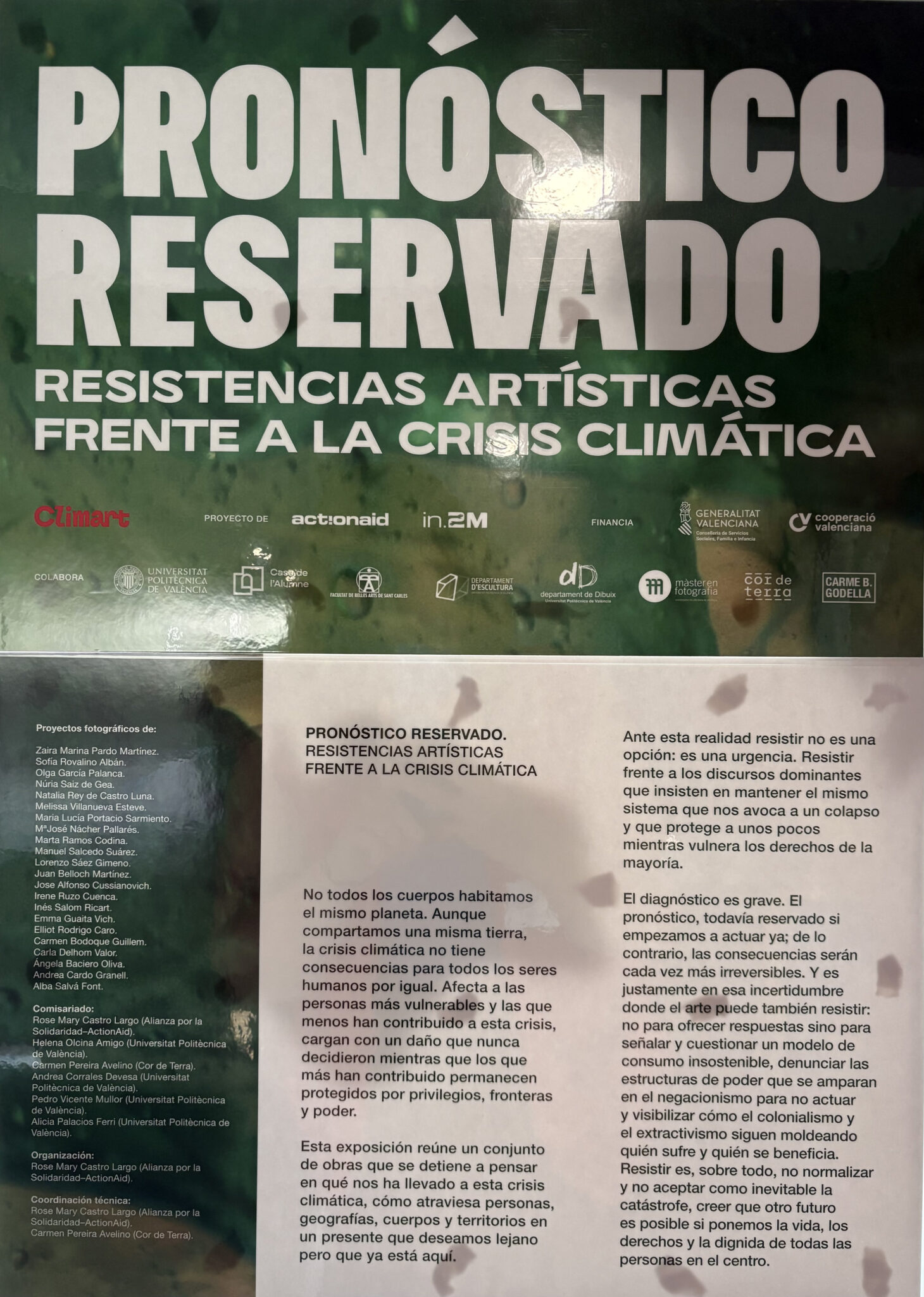 Cartel Exposición